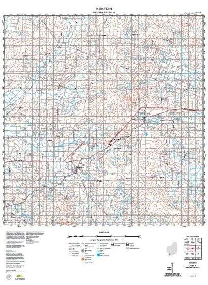 2531-4 Kukerin Topographic Map by Landgate (2015)