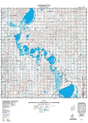 2533-3 Kurrenkutten Topographic Map by Landgate (2015)