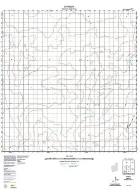 2537-1 Dowley Topographic Map by Landgate (2015)