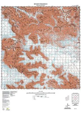 2553-3 Mount Frederick Topographic Map by Landgate (2015)