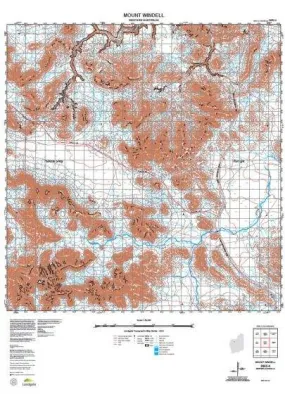 2652-4 Mount Windell Topographic Map by Landgate (2015)