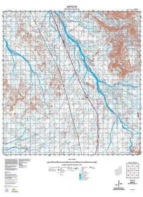 2655-2 Abydos Topographic Map by Landgate (2015)