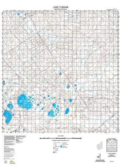 2731-2 Lake Cobham Topographic Map by Landgate (2015)