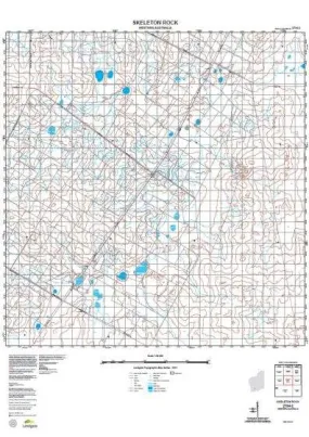 2734-2 Skeleton Rock Topographic Map by Landgate (2015)