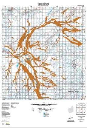 2747 Three Rivers Topographic Map by Landgate (2015)