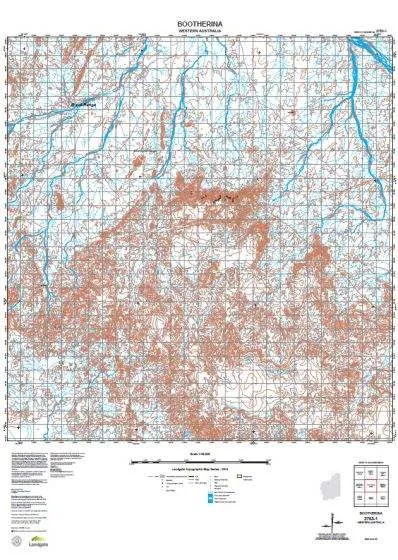 2753-1 Bootherina Topographic Map by Landgate (2015)