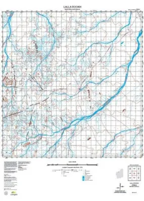 2756-3 Lalla Rookh Topographic Map by Landgate (2015)
