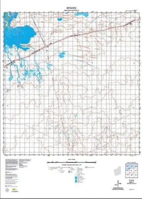 2857-1 Myadee Topographic Map by Landgate (2015)