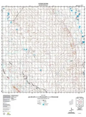 2937-3 Yendilberin Topographic Map by Landgate (2015)