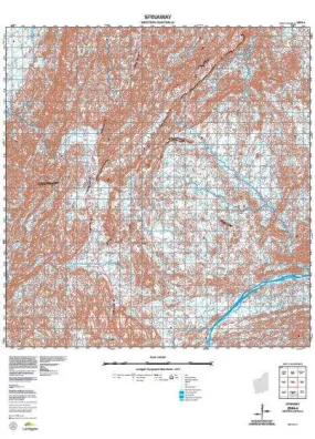 2954-4 Spinaway Topographic Map by Landgate (2015)