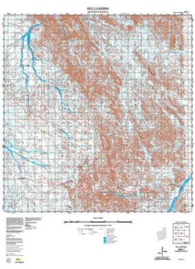 2955-1 Bullgarina Topographic Map by Landgate (2015)