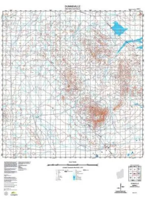 3036-1 Dunnsville Topographic Map by Landgate (2015)