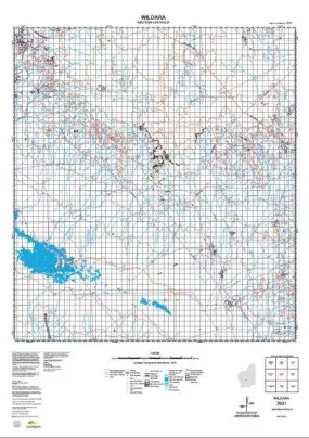 3041 Wildara Topographic Map by Landgate (2015)