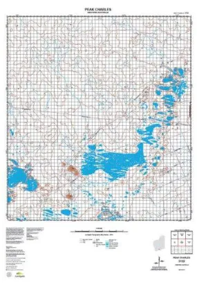 3132 Peak Charles Topographic Map by Landgate (2015)