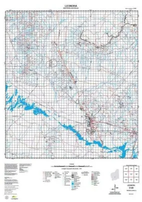 3140 Leonora Topographic Map by Landgate (2015)