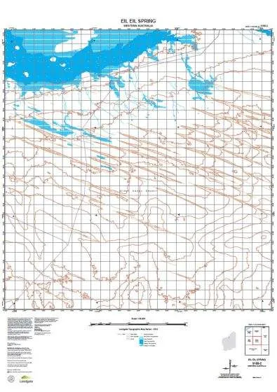3158-2 Eil Eil Spring Topographic Map by Landgate (2015)