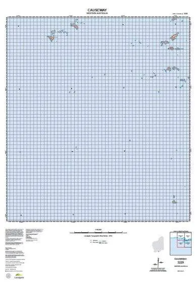 3229 Causeway Topographic Map by Landgate (2015)