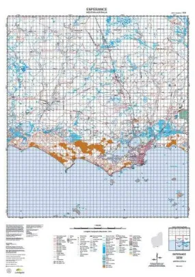3230 Esperance Topographic Map by Landgate (2015)
