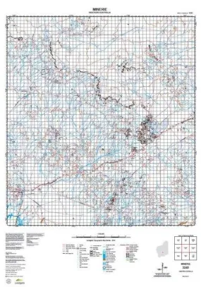 3240 Minerie Topographic Map by Landgate (2015)