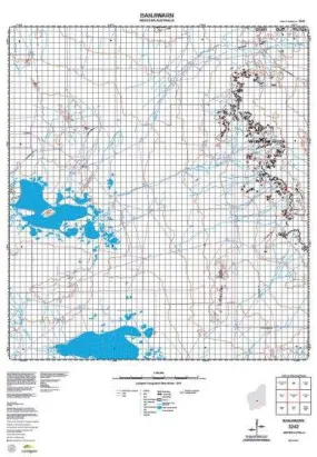 3242 Banjiwarn Topographic Map by Landgate (2015)