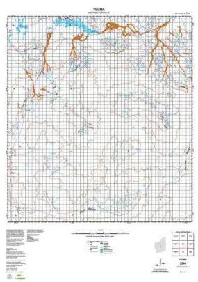 3244 Yelma Topographic Map by Landgate (2015)