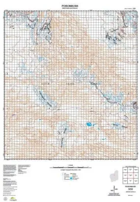 3252 Poisonbush Topographic Map by Landgate (2015)
