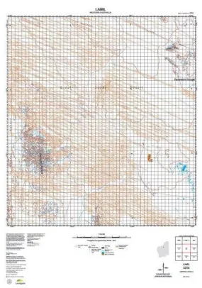 3254 Lamil Topographic Map by Landgate (2015)