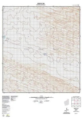 3257 Absolon Topographic Map by Landgate (2015)