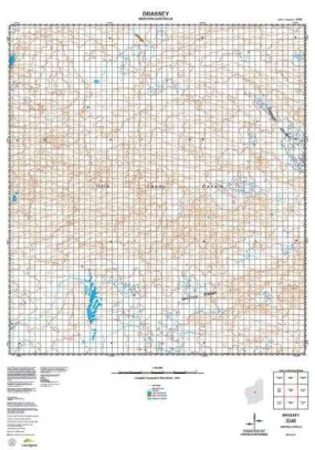 3348 Brassey Topographic Map by Landgate (2015)