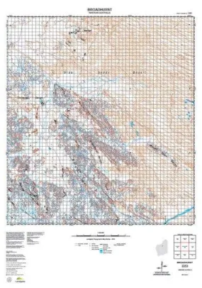 3353 Broadhurst Topographic Map by Landgate (2015)