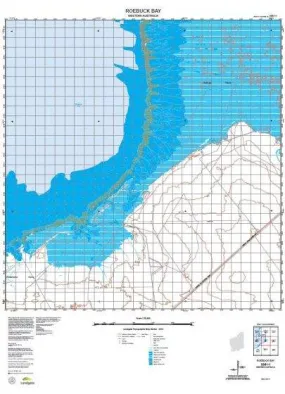 3361-1 Roebuck Bay Topographic Map by Landgate (2015)