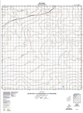 3361-2 Hedonia Topographic Map by Landgate (2015)