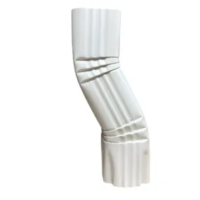 3x4" Double A Offset Downspout Extension 4-inch Professional Grade 25  Colors Aluminum