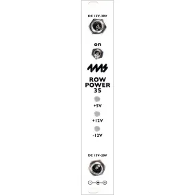 4ms Row Power 35 Power Supply Eurorack Module (4 HP, White)