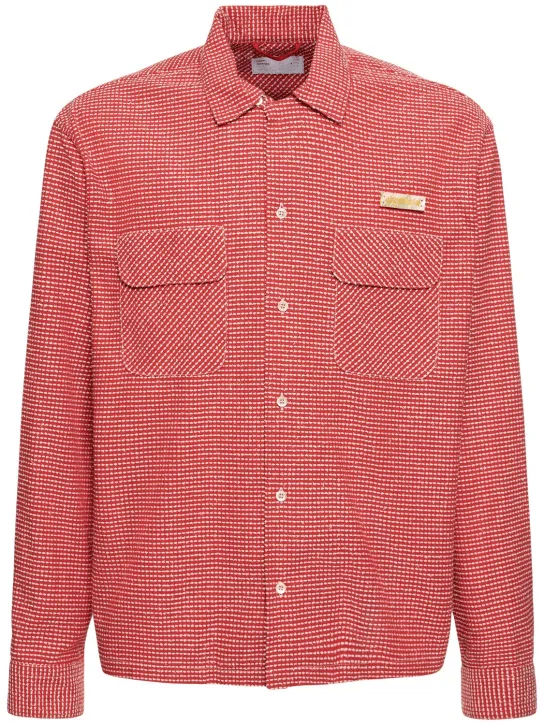 4SDesigns   Cotton bouclé shirt 