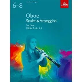 ABRSM Oboe Scales & Arpeggios Grades 6-8