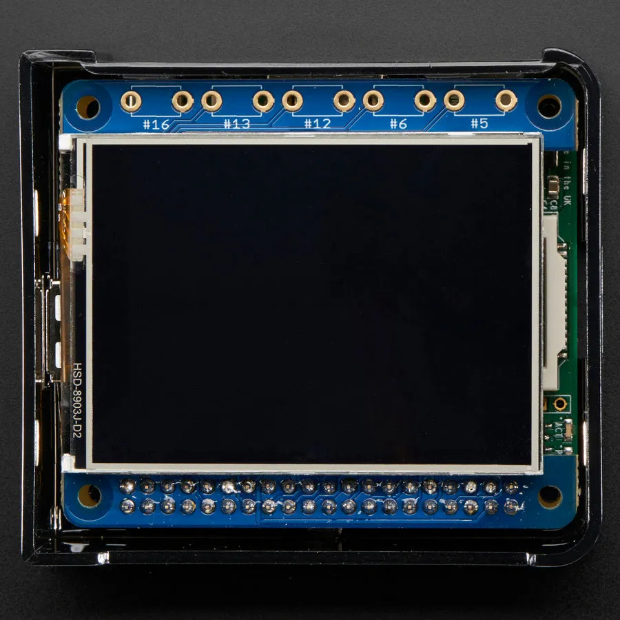 Adafruit PiTFT 2.4" HAT Mini Kit - 320x240 TFT Touchscreen