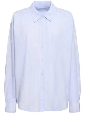 Alexander Wang   Oversized button cotton poplin shirt 