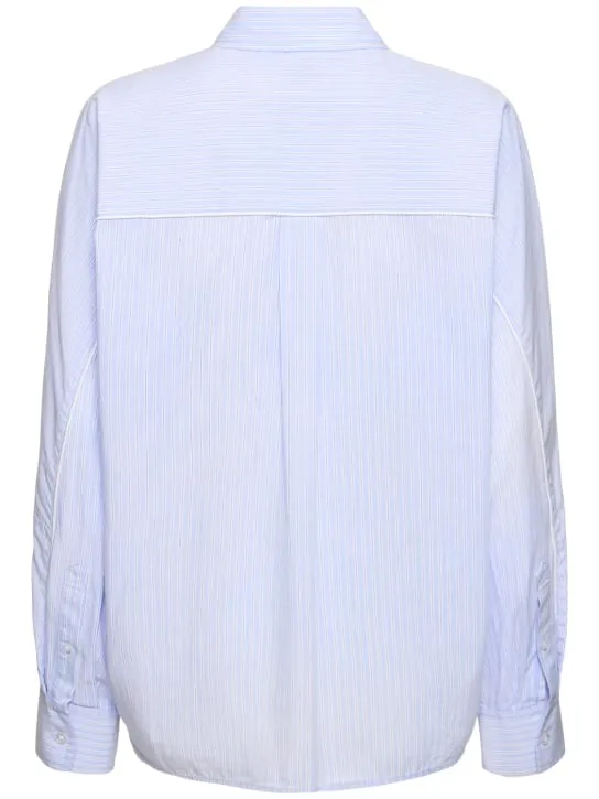 Alexander Wang   Oversized button cotton poplin shirt 