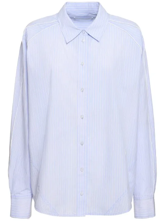 Alexander Wang   Oversized button cotton poplin shirt 