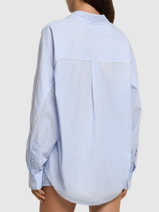 Alexander Wang   Oversized button cotton poplin shirt 