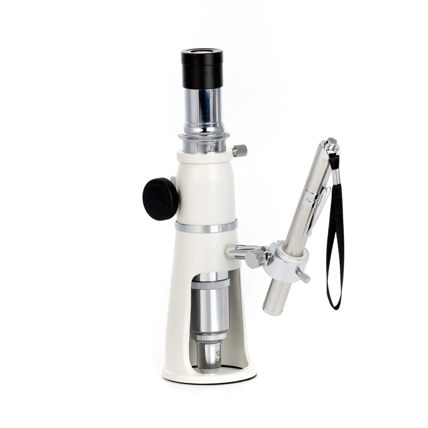AmScope H100 Series Monocular Stereo Microscope 100X Magnification with Pen Light