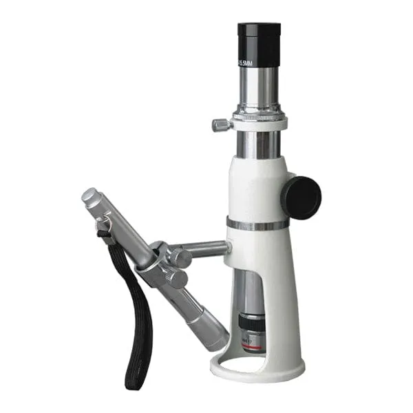 AmScope H250 Series Measuring Monocular Stereo Microscope 20X & 50X Magnification with Pen Light