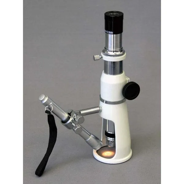 AmScope H2510 Series Measuring Shop Monocular Stereo Microscope 20X-50X-100X Magnification with 1.3MP Digital Camera