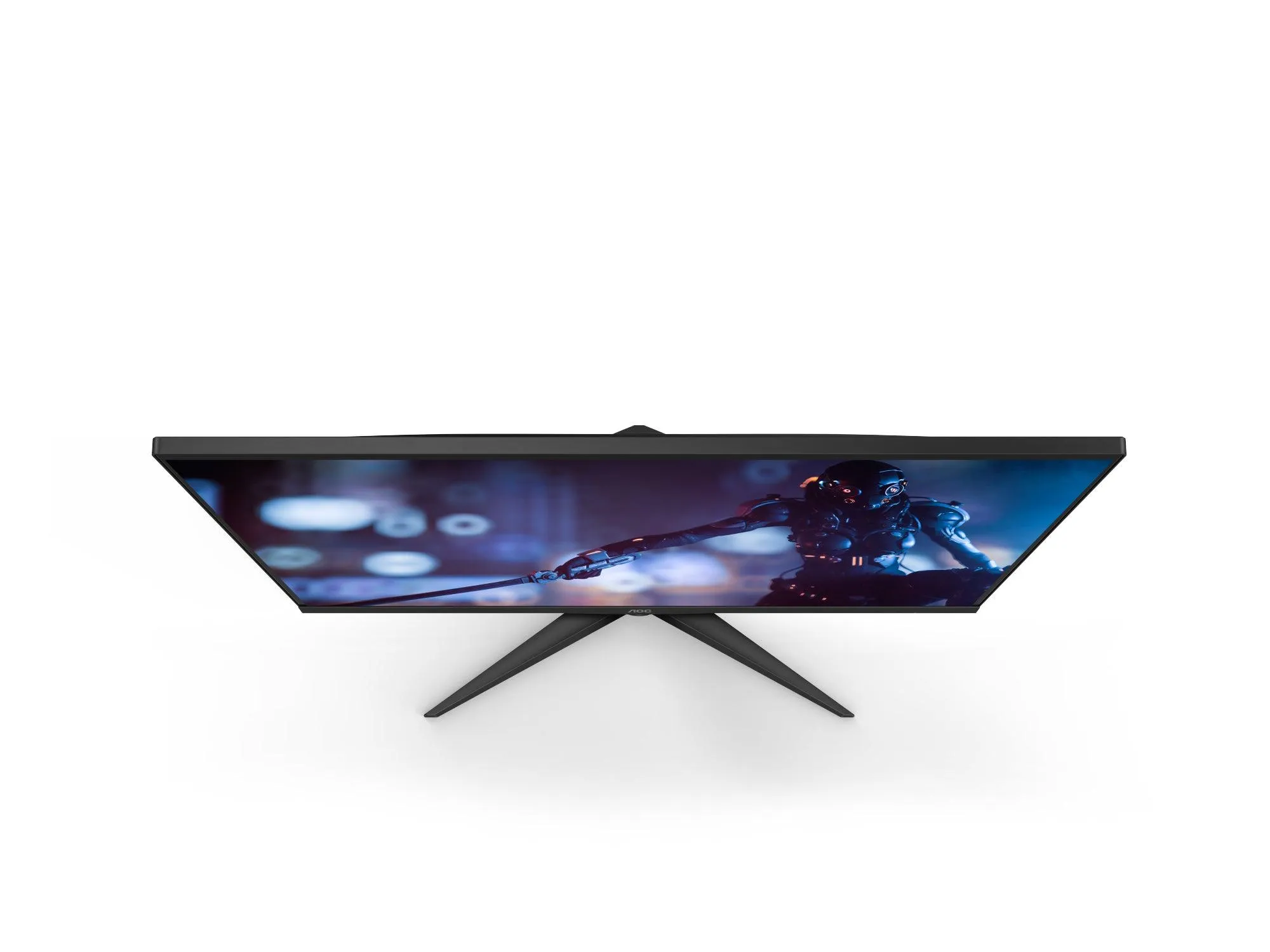 AOC computer monitor (27") Full HD Black, Red