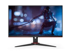 AOC computer monitor (27") Full HD Black, Red