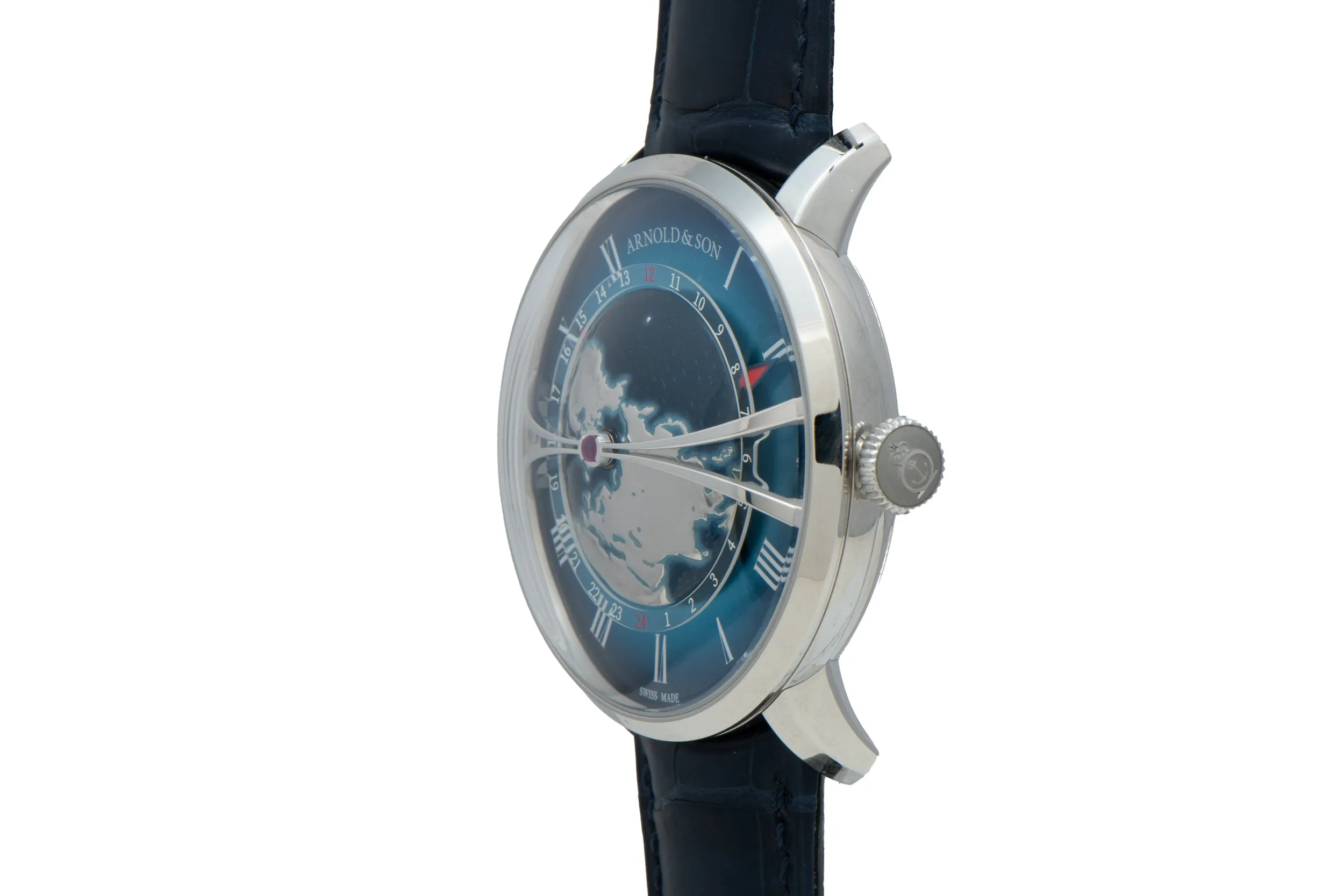 Arnold & Son Globetrotter Steel
