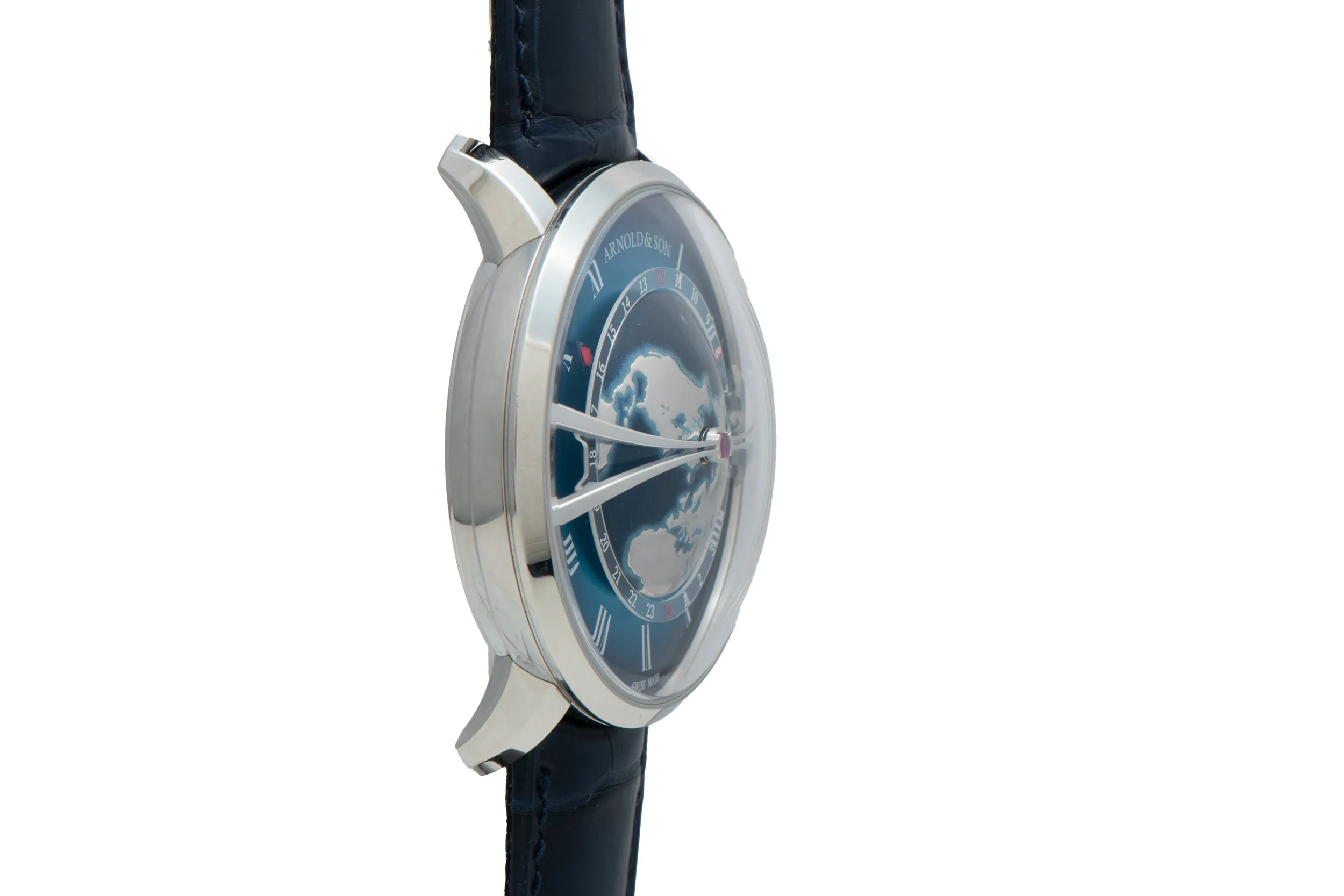 Arnold & Son Globetrotter Steel