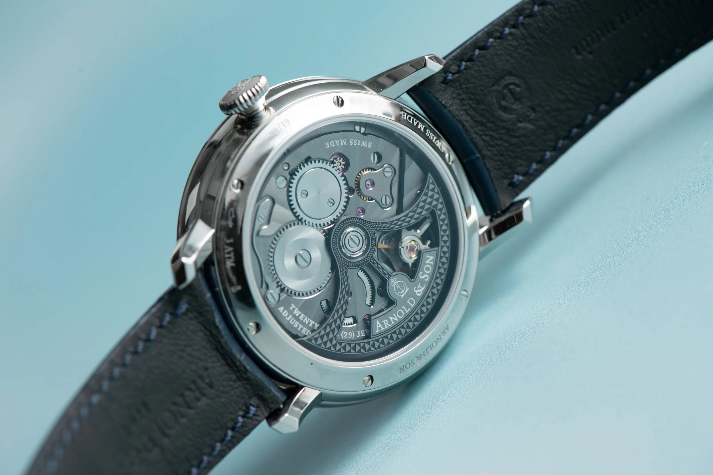 Arnold & Son Globetrotter Steel