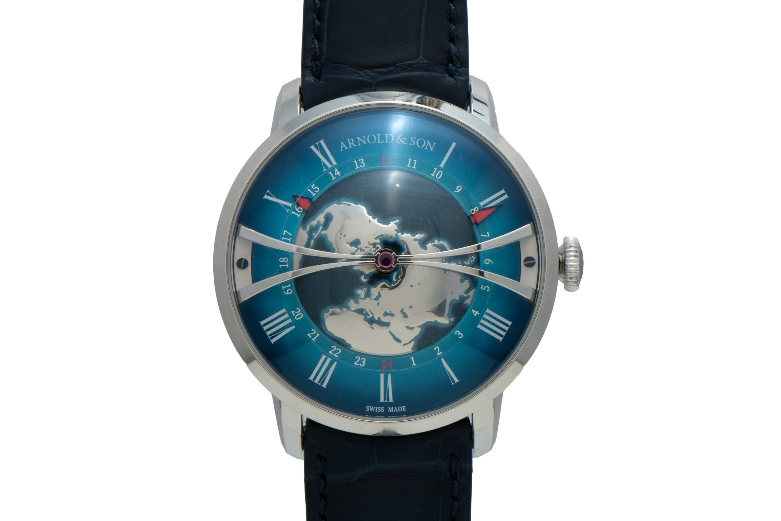 Arnold & Son Globetrotter Steel